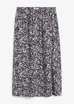 Midirock aus Viskose|bonprix Discount