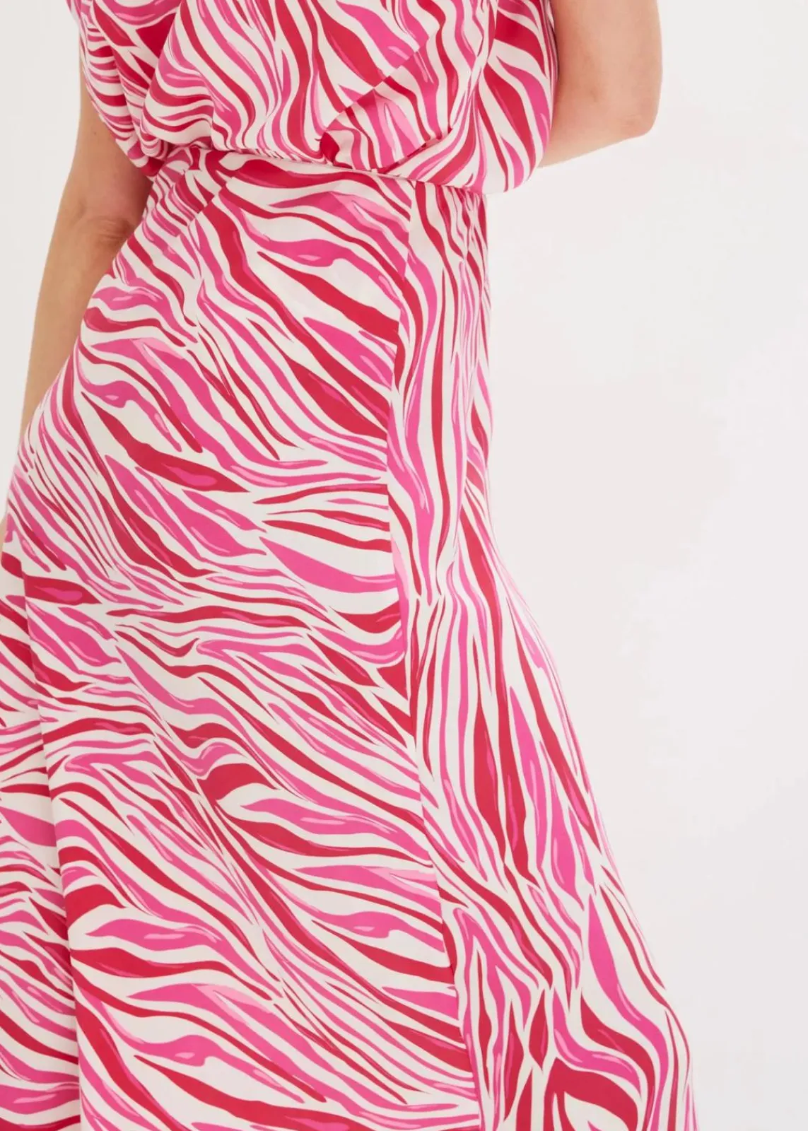 Midi-Rock mit Bequembund|bonprix