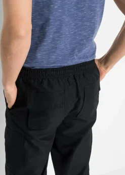 Mikrofaser 3/4-Hose mit Komfortschnitt, Regular Fit|bonprix Hot