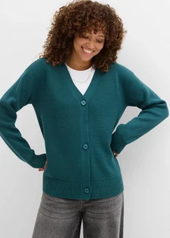 Milano Rib-Feinstrickjacke|bonprix New