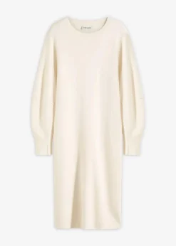 bonprix Bekleidung·Umstandsmode|Bekleidung·Pullover & Strickjacken|Milano Strickkleid perlweiß