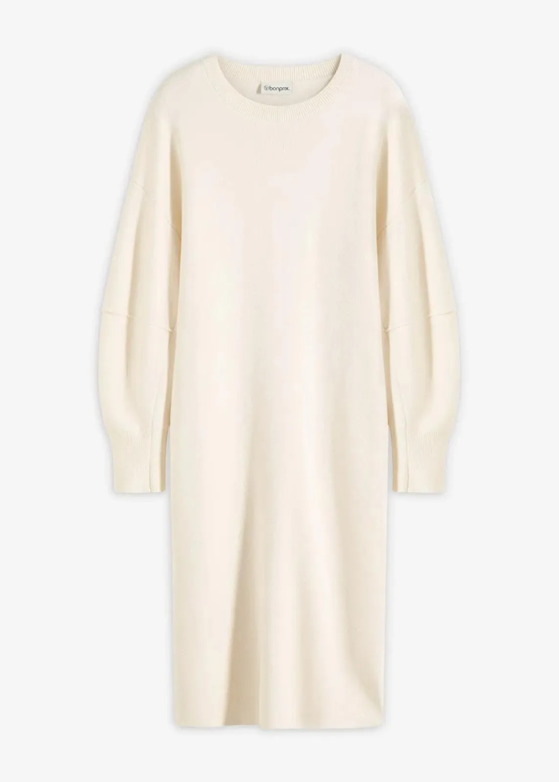 bonprix Bekleidung·Umstandsmode|Bekleidung·Pullover & Strickjacken|Milano Strickkleid perlweiß