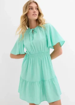 Minikleid aus fließendem Viskose-Mix|bonprix Best