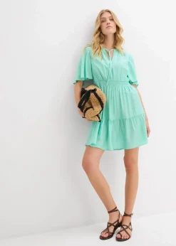Minikleid aus fließendem Viskose-Mix|bonprix Best