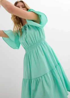 Minikleid aus fließendem Viskose-Mix|bonprix Best