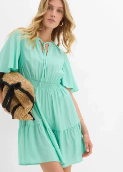 Minikleid aus fließendem Viskose-Mix|bonprix Best