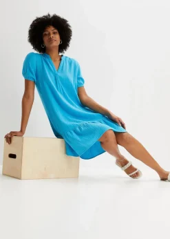 Minikleid aus Musselin|bonprix Clearance