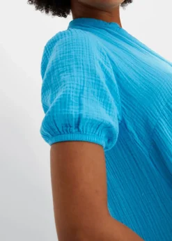 Minikleid aus Musselin|bonprix Clearance