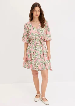 Minikleid aus softem Viskose-Mix|bonprix Sale