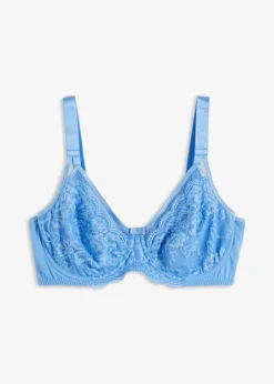 bonprix Wäsche·Dessous|Wäsche·Große Cups D-H|Minimizer BH mit Bügel mittelblau