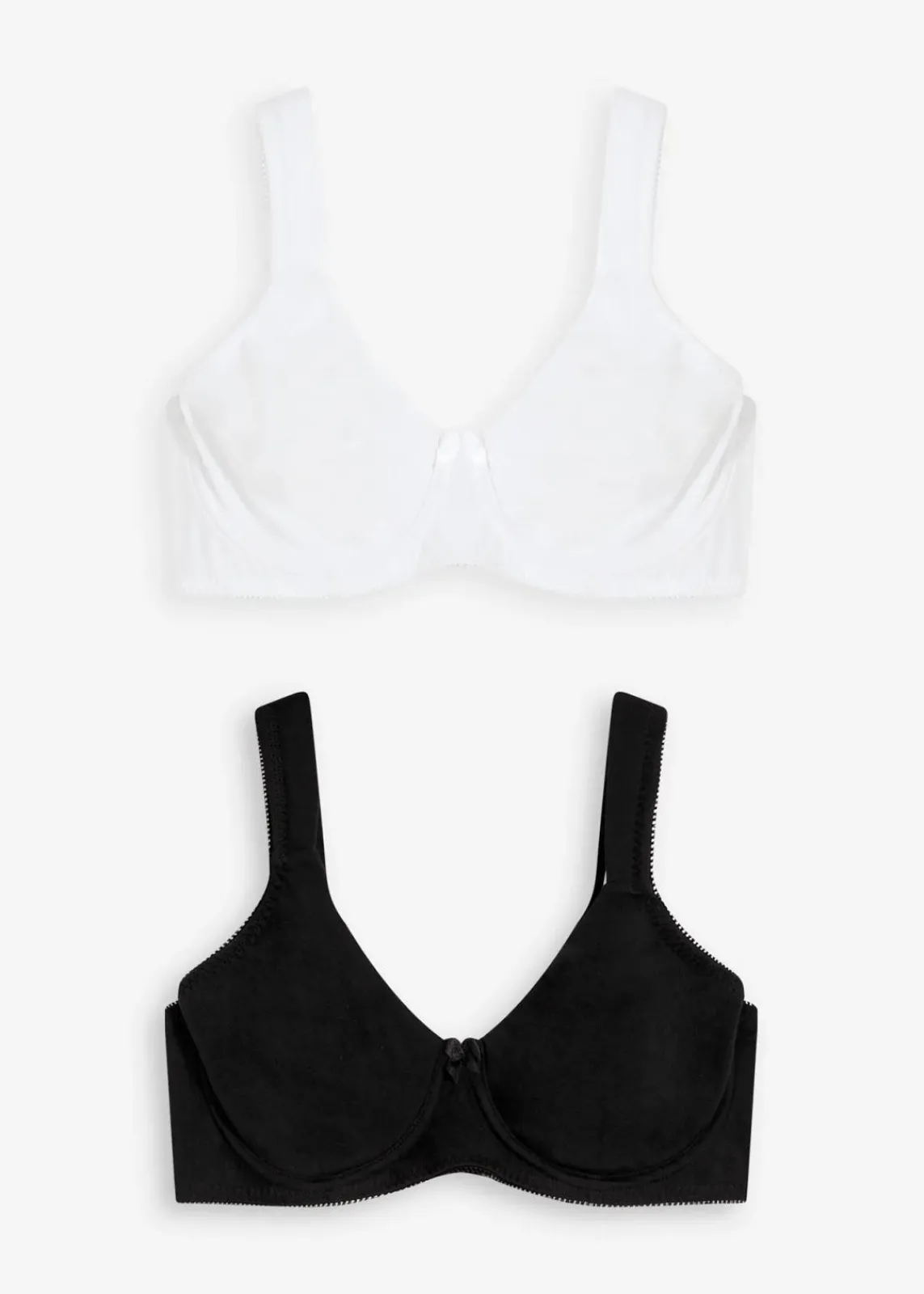 Minimizer T-Shirt BH mit Bügel mit Bio-Baumwolle (2er Pack)|bonprix Discount