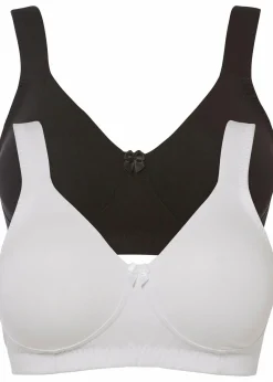 Minimizer T-Shirt BH ohne Bügel mit Bio-Baumwolle (2er Pack)|bonprix Outlet