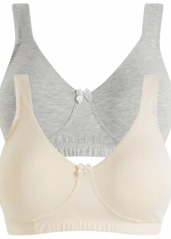 Minimizer T-Shirt BH ohne Bügel mit Bio-Baumwolle (2er Pack)|bonprix Clearance