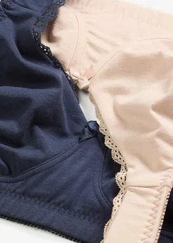 Minimizer T-Shirt-BH ohne Bügel mit Bio-Baumwolle (2er Pack)|bonprix Clearance