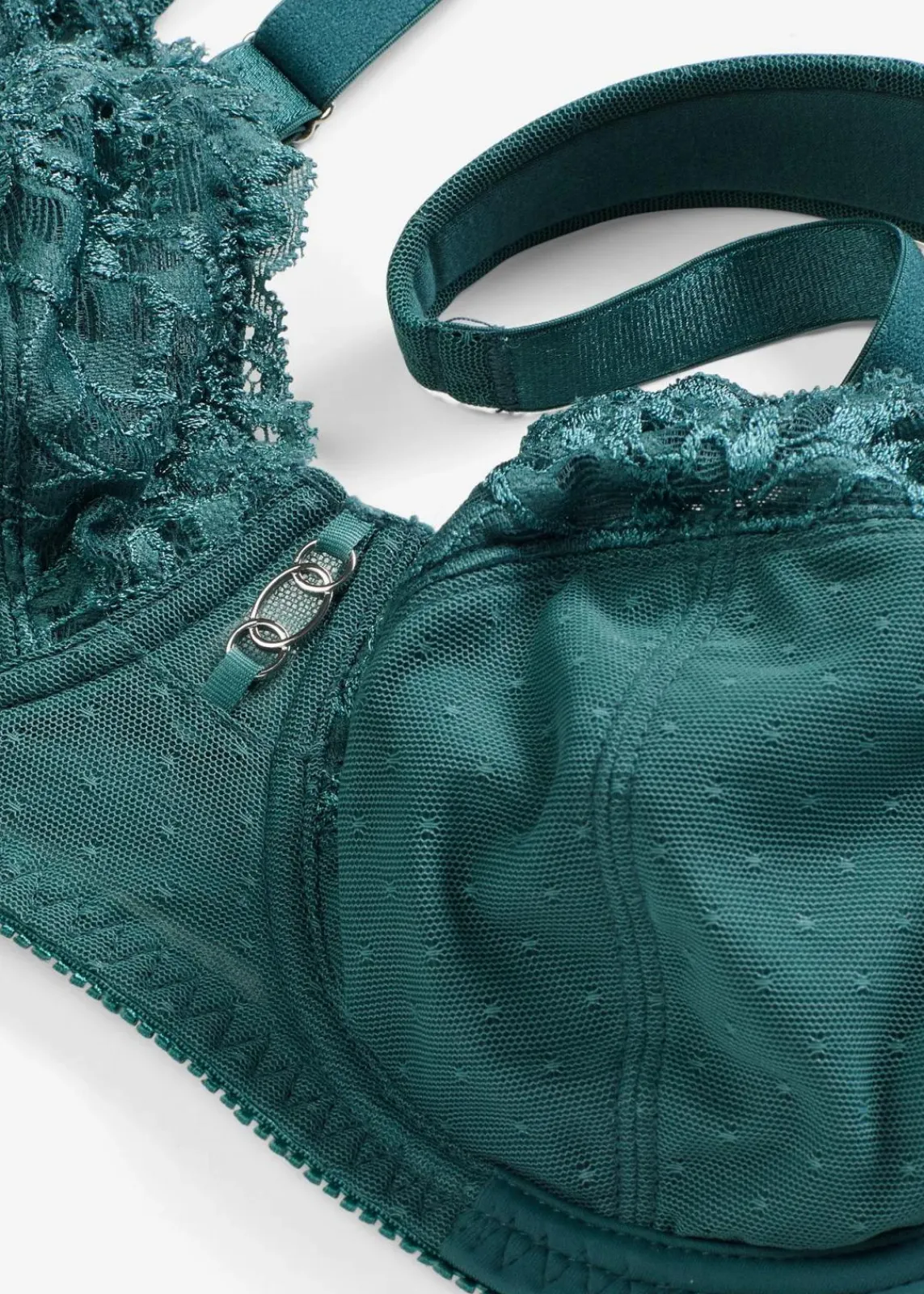 bonprix Wäsche·Dessous|Wäsche·Große Cups D-H|Minimizer-BH mit gepolsterten Trägern blaugrün