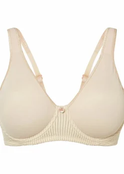bonprix Große Cups D-H|Bhs|Minimizer-BH mit gepolsterten Trägern sandbeige