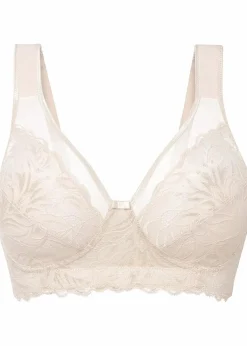 bonprix Wäsche·Dessous|Wäsche·Große Cups D-H|Minimizer-BH ohne Bügel mit gepolsterten Trägern puder