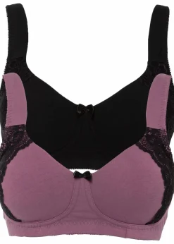 Minimizer-BH ohne Bügel mit Bio-Baumwolle (2er Pack)|bonprix Sale