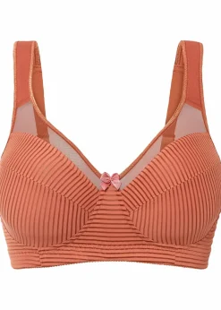 bonprix Große Cups D-H|Bhs|Minimizer-BH ohne Bügel mit gepolsterten Trägern zimt