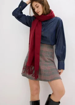 bonprix Bekleidung·Sportbekleidung|Röcke|Minirock braun/beige kariert