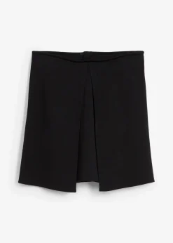 bonprix Bekleidung·Sportbekleidung|Zweiteiler & Sets|Minirock aus bequemen Punto di Roma schwarz