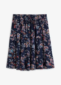 Minirock aus fließender Viskose|bonprix Discount