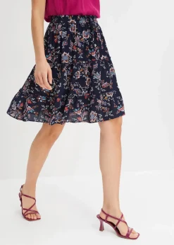 Minirock aus fließender Viskose|bonprix Discount