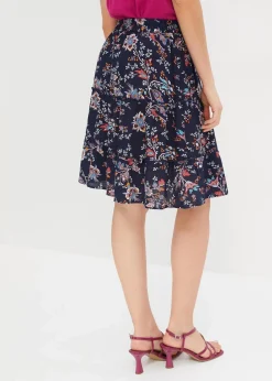 Minirock aus fließender Viskose|bonprix Discount