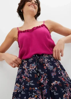 Minirock aus fließender Viskose|bonprix Discount