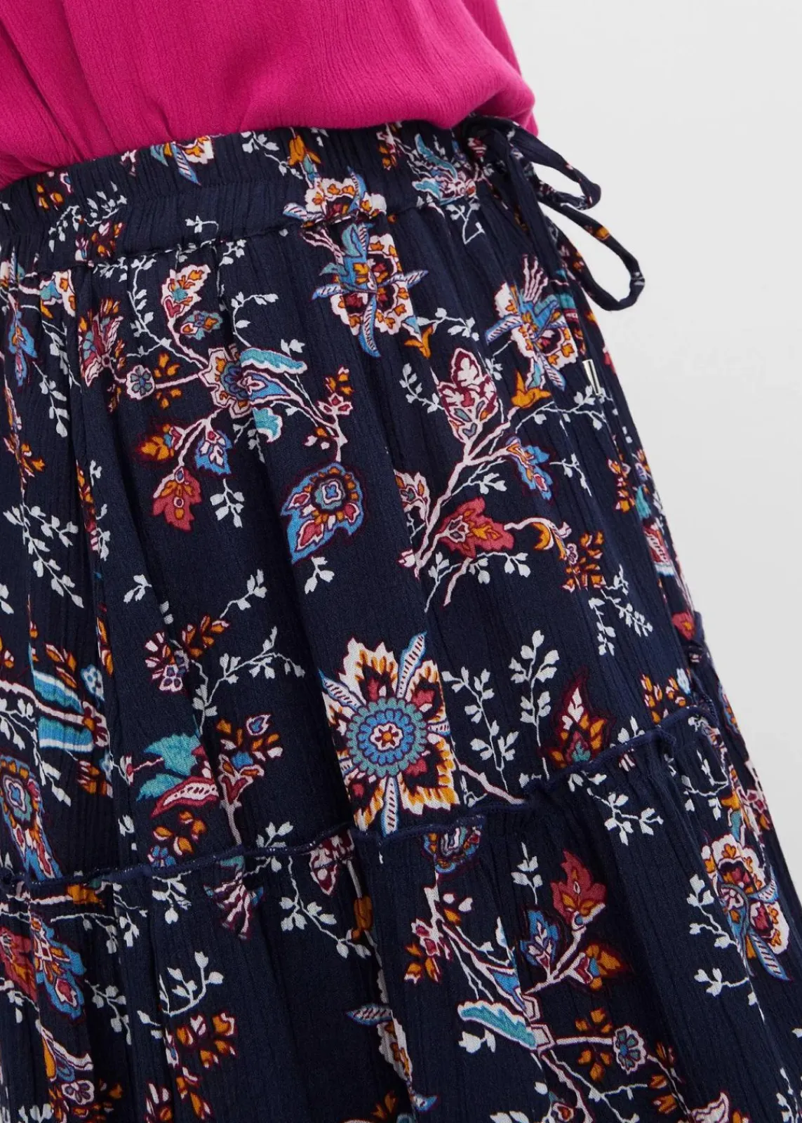 Minirock aus fließender Viskose|bonprix Discount