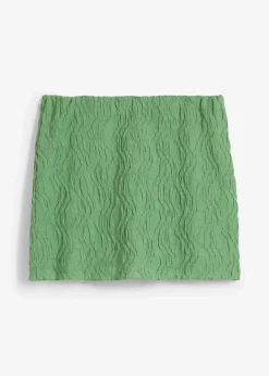 Minirock in Struktur Optik|bonprix New