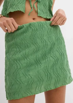 Minirock in Struktur Optik|bonprix New