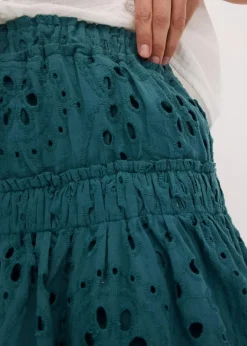 Minirock mit Lochstickerei|bonprix Best