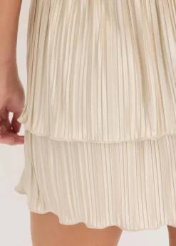 Minirock mit Plissee|bonprix Hot