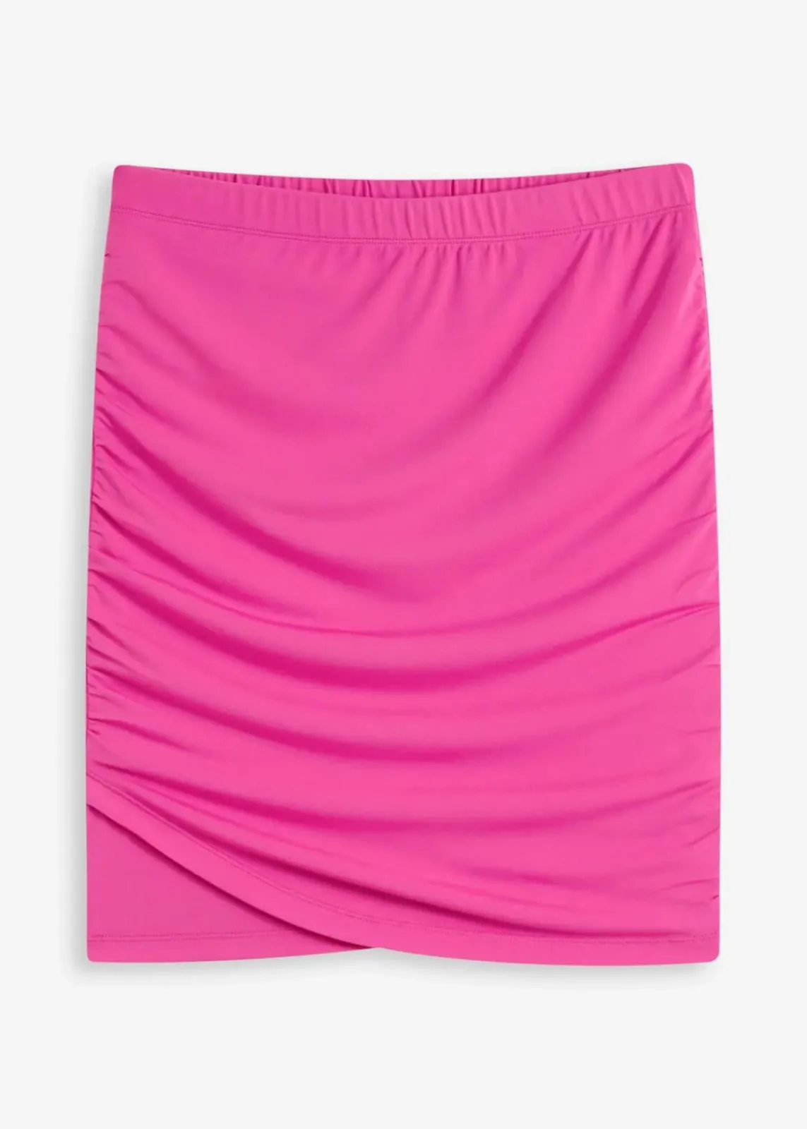 bonprix Bekleidung·Sportbekleidung|Röcke|Minirock mit Raffungen fuchsia