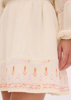 Minirock mit Stickerei|bonprix Clearance