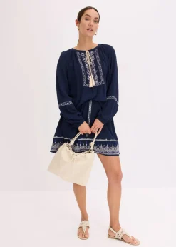 Minirock mit Stickerei|bonprix Online