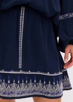 Minirock mit Stickerei|bonprix Online