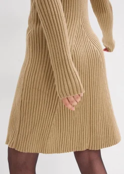 Mini-Strickkleid aus softem Viskose-Mix|bonprix Sale