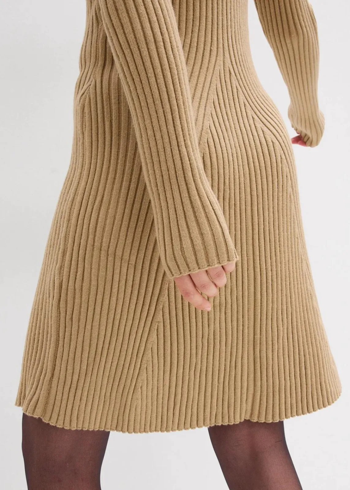 Mini-Strickkleid aus softem Viskose-Mix|bonprix Sale