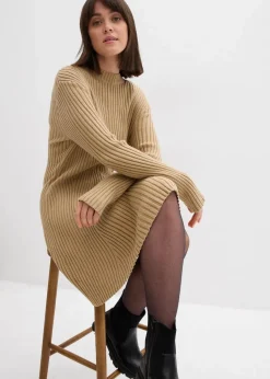 Mini-Strickkleid aus softem Viskose-Mix|bonprix Sale