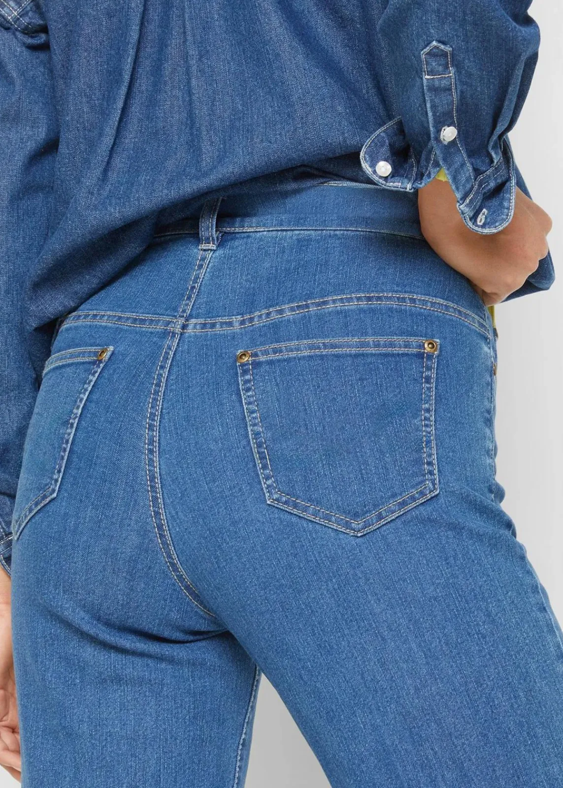 Mom Jeans High Waist, Stretch|bonprix Best