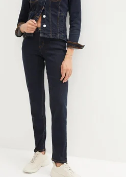 Mom Jeans Mid Waist, long|bonprix New