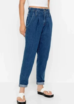 Mom-Jeans, High Waist, Stretch|bonprix Sale