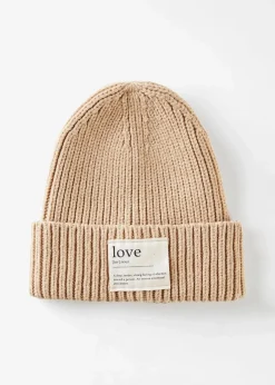 bonprix Mützen, Caps & Hüte|Mütze taupe