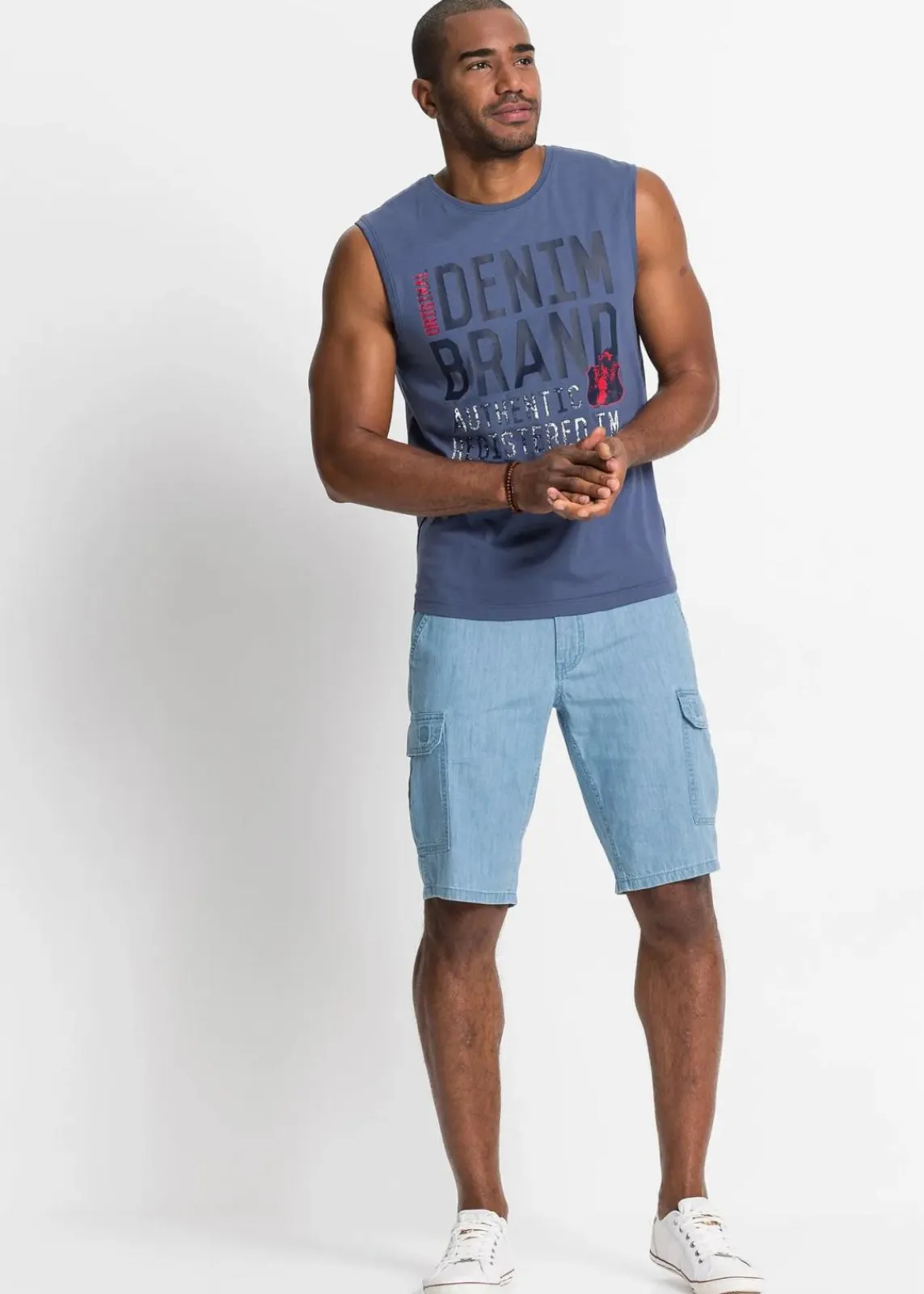 Muskel-Shirt aus reiner Baumwolle (2er Pack)|bonprix