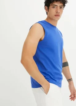 Muskelshirt aus reiner Bio-Baumwolle (2er Pack)|bonprix New