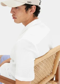 Musselin-Kurzarmhemd aus reiner Baumwolle|bonprix New