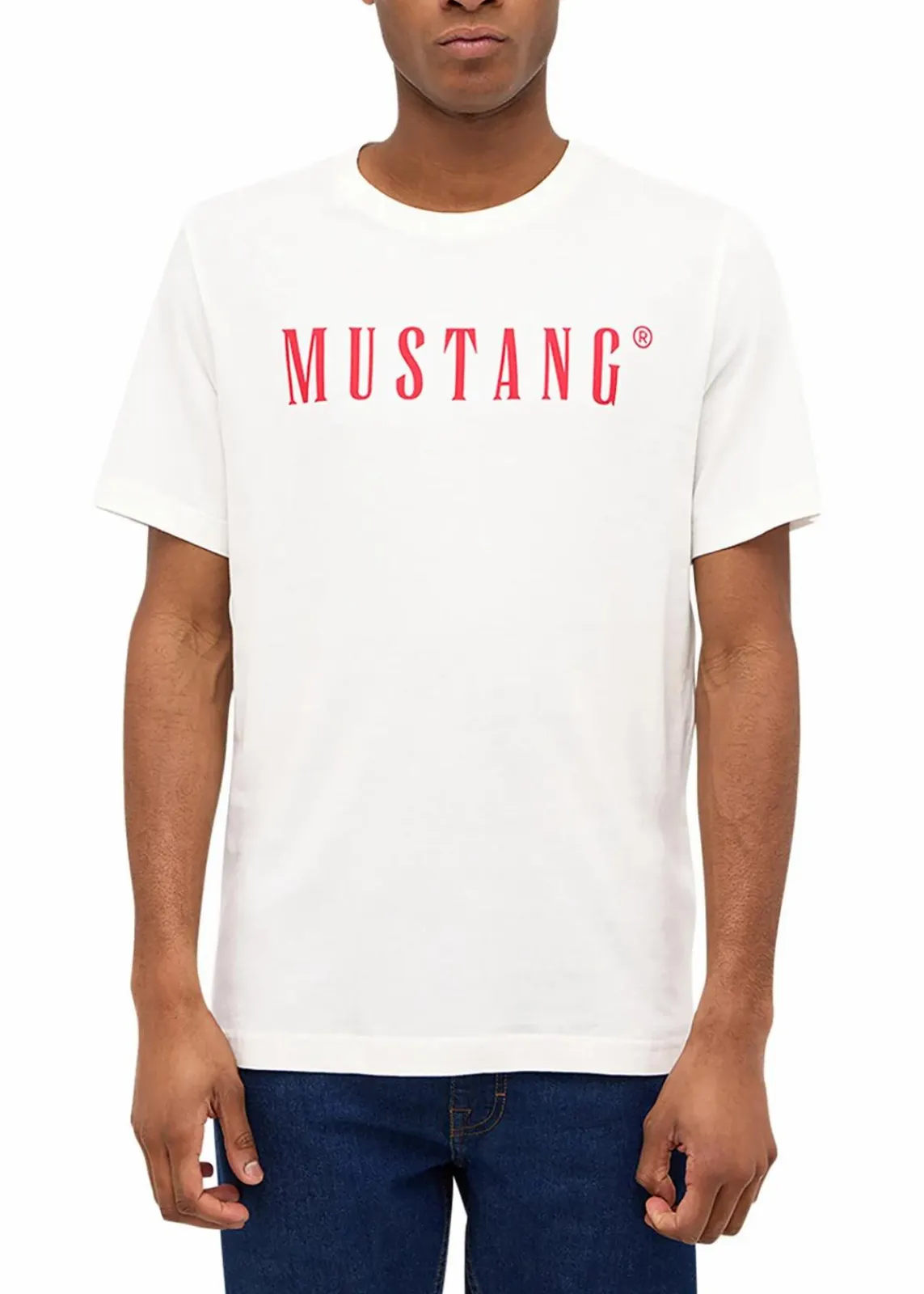 Mustang Austin T-Shirt aus reiner Baumwolle|Mustang Jeans Best