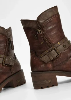 Mustang High Heels|Boots|Biker-Boots braun